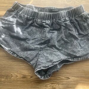 Forever 21 Women's Washed Athletic Shorts